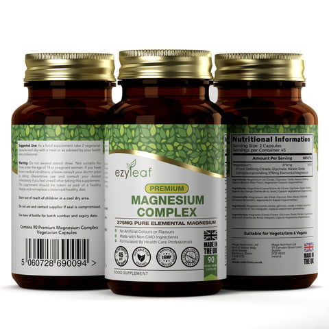 Magnesium Complex 375mg 90 Vegan Capsules