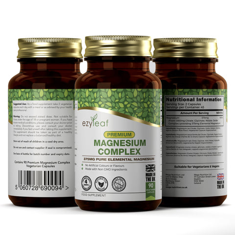 Magnesium Complex 375mg 90 Vegan Capsules