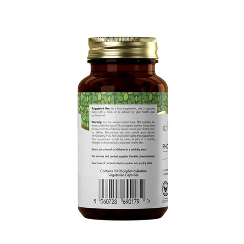 Phosphatidylserine 20% 90 Vegan Capsules