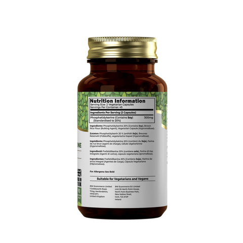 Phosphatidylserine 20% 90 Vegan Capsules
