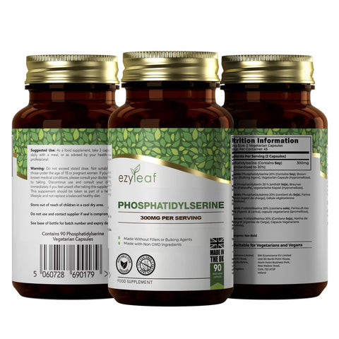 Phosphatidylserine 20% 90 Vegan Capsules