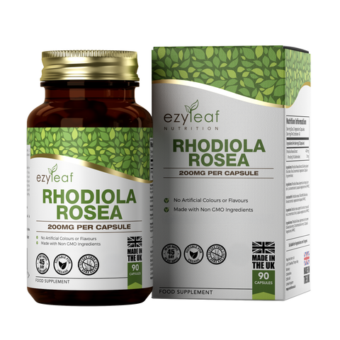 Rhodiola Rosea 200mg 90 Vegan Capsules