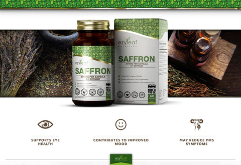 Saffron 200mg 60 Vegan Capsules