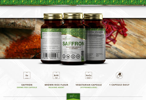 Saffron 200mg 60 Vegan Capsules