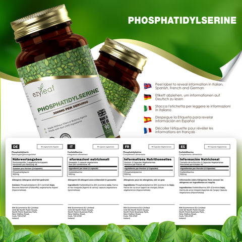 Phosphatidylserine 20% 90 Vegan Capsules