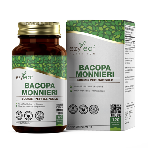Bacopa Monnieri 500mg 120 Vegan Capsules