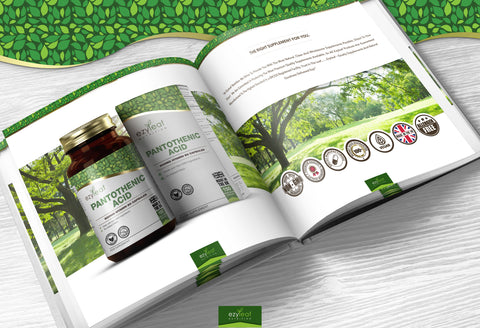 Pantothenic Acid 500mg 150 Vegan Capsules