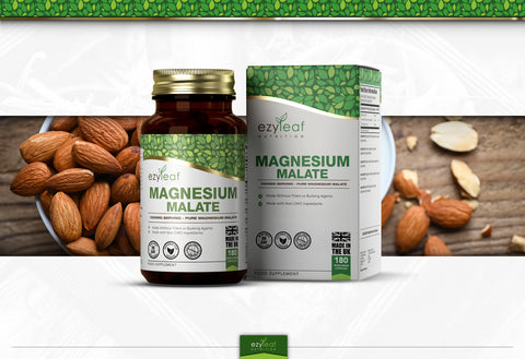 Magnesium Malate 500g 180 Vegan Capsules