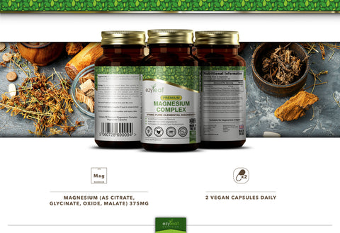 Magnesium Complex 375mg 90 Vegan Capsules