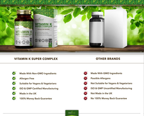 Vitamin K Super Complex 90 Vegan Capsules