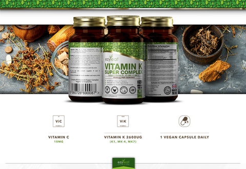 Vitamin K Super Complex 90 Vegan Capsules