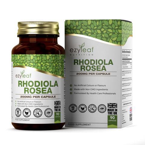 Rhodiola Rosea 200mg 90 Vegan Capsules
