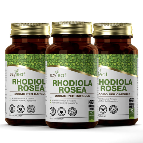 Rhodiola Rosea 200mg 90 Vegan Capsules