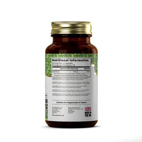 Magnesium Complex 375mg 90 Vegan Capsules