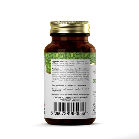 Saccharomyces Boullardi 5 Billion CFU 90 Vegan Capsules